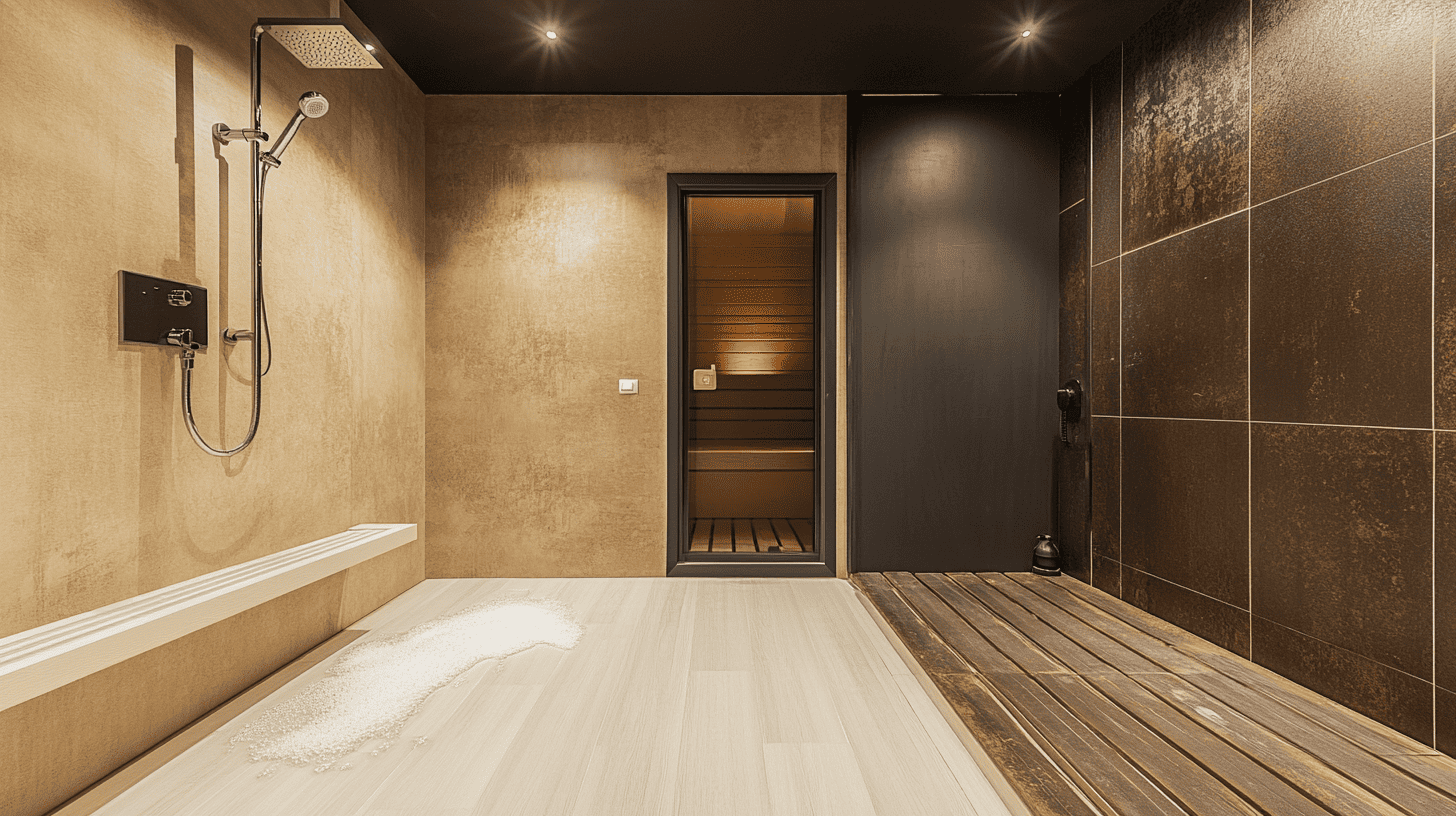 Напольное покрытие в душе Напольное покрытие в душе